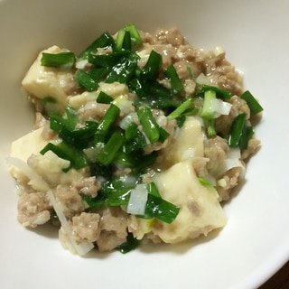 風邪っぴきの麻婆豆腐風